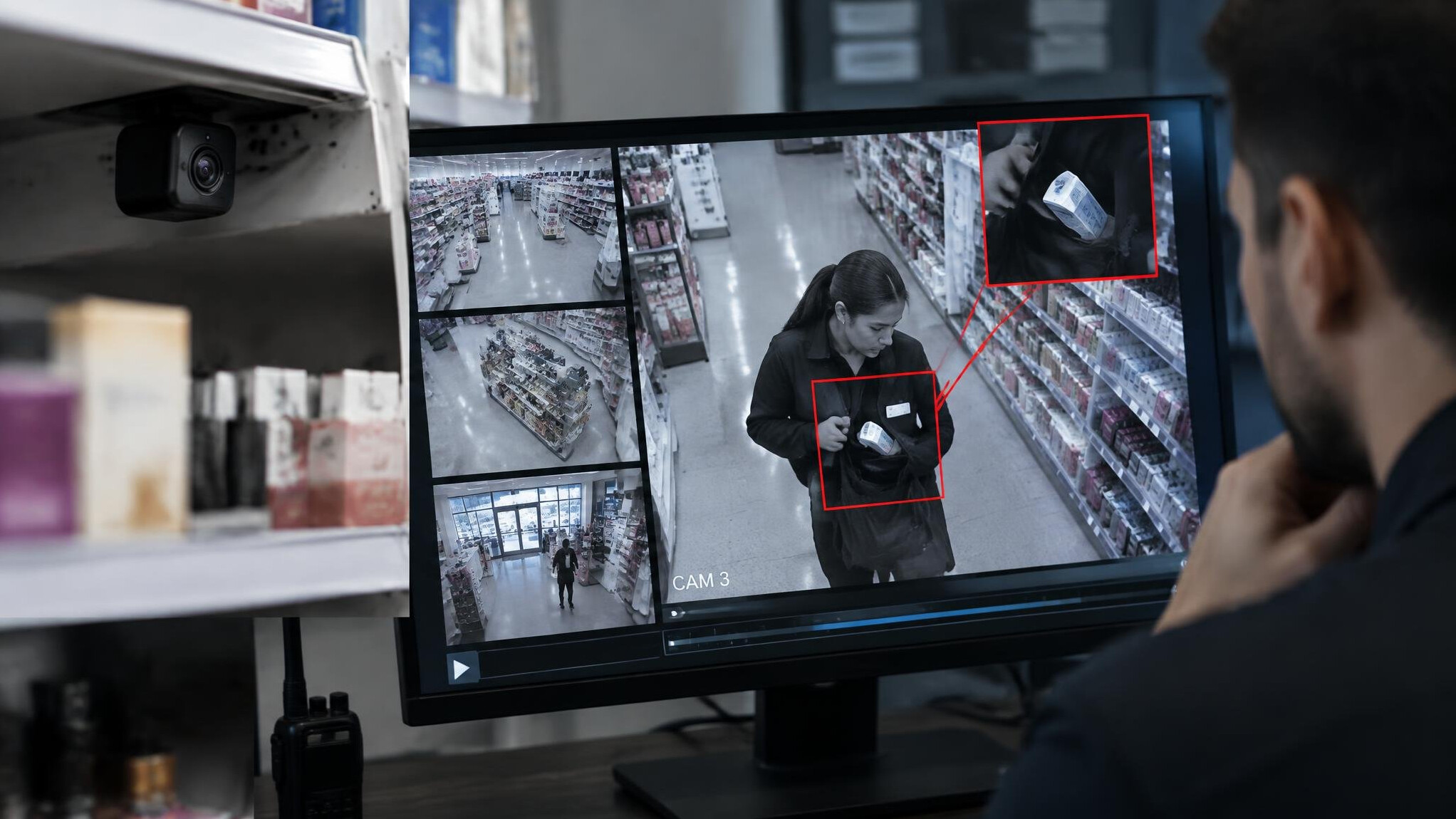 hidden camera in store